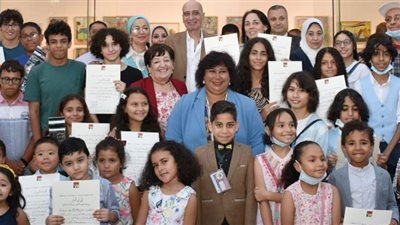 مصر تحصد جوائز الدورة الثانية لبينالي فنون الطفل