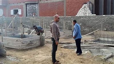 إزالة التعديات المخالفة على الأراضى الزراعية بقرى الشرقية