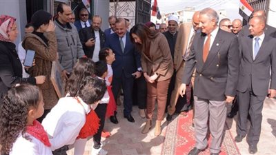 نائب محافظ البحيرة مقر فرع مكتبة مصر العامة بالدلنجات