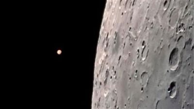 البدر يحجب المريخ في السماء الليلة.. ظاهرة نادرة