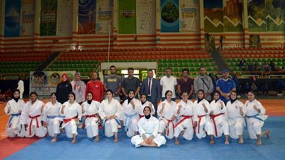 تواصل فعاليات اللقاء الرياضي لأولمبياد الفتاة الجامعية بشرم الشيخ