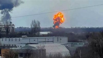 قصف روسي استهدف ميناء ميكولايف جنوب أوكرانيا| شاهد