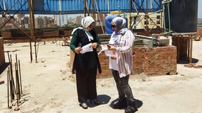 حملات مكثفة لإزالة الاعلانات المخالفة والغير مرخصة والعشوائية بمدينة المنصورة