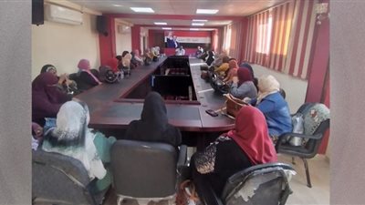 مناهضة العنف ضد المرأة ... ندوة توعوية من وحدة تكافؤ الفرص بسفاجا