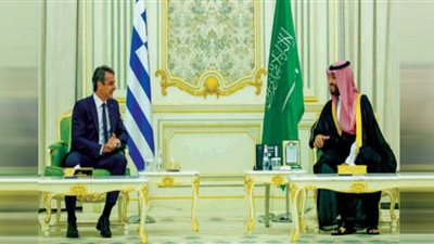 وعد ولي العهد السعودي لرئيس وزراء اليونان ينتشر في مواقع التواصل الاجتماعي
