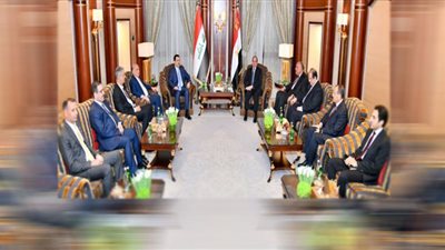 مصر تدعم العراق وشعبه وتعمل على تعظيم دوره القومي العربي