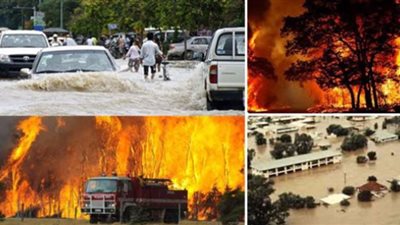 غضب الطبيعة يحرق أوروبا ويدمر آسيا (شاهد)