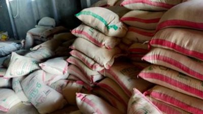 شرطة التموين تضبط 15 طن أعلاف حيوانية بدون مستندات بالمنوفية