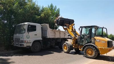 متابعة أعمال النظافة العامة و الإنارة بمركزي فايد و القنطرة شرق