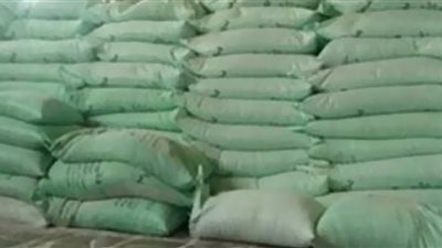 ضبط 110 أطنان ملح ومخلل مجهولة المصدر