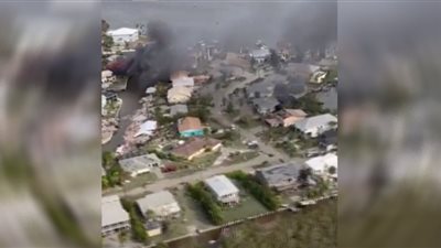 إعصار إيان يدمر فلوريدا ويغير ملامحها (فيديو)