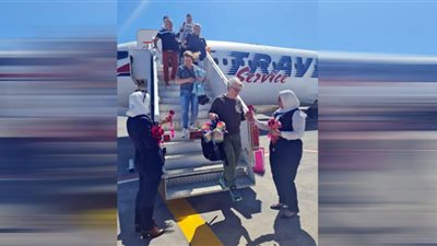 الغردقة ومرسى علم يستقبلان 16 ألف سائح على متن 103 رحلة طيران