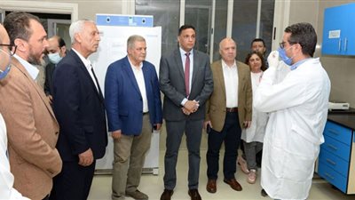 محافظ الدقهلية يستقبل رئيس الشركة القابضة لمياه الشرب والصرف الصحى