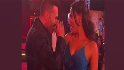 ميس حمدان ورامي وحيد يلتقيان في رقصة عمرها 15 عامًا