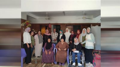 وفد «قومي المرأة» في كفر الشيخ يزور دار مسنات تنفيذا للمبادرة الرئاسية تنمية الأسرة المصرية