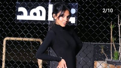 سلمى أبو ضيف.. إطلالة ساحرة بالأسود