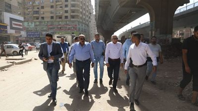 إنجاز 80% من تغطية ترعة المريوطية بين شارعى الهرم والملك فيصل.. صور