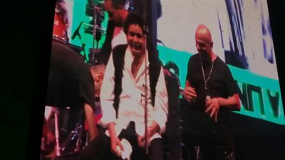 ديو بين محمد منير ومسار إجباري.. صور