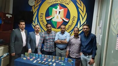 جمارك مطار سوهاج تضبط محاوله تهريب عدد من الشيش الإلكترونية بها زيت الماريجوانا