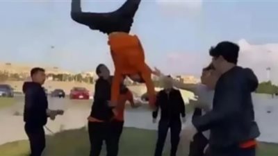 تطورات الحالة الصحية لطالب العبور ضحية تحدي القفز لأعلى (فيديو)