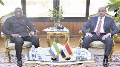 مباحثات مصرية ـــ سيراليونية فى مجال النقل الجوى