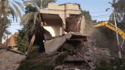 الجيزة تزيل 170 تعدى على أراضي أملاك دولة