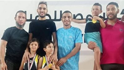 محمد حامد والبراء الحارث يفوزون بذهبية بطولة الجمهورية للجمباز