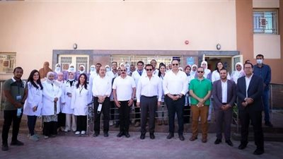 وزير الصحة يتفقد مشروع إنشاء وتطوير وحدتي طب أسرة «الجعافرة وأبو الريش قبلي»