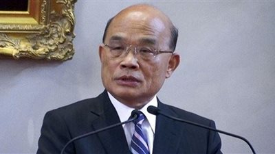 رئيس وزراء تايوان يندد بقرار الصين حظر واردات جديدة