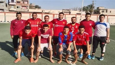 دورة صيفية في خماسي كرة القدم بمركز شباب أولاد يحيى الحاجر بسوهاج