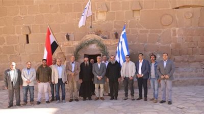 وزير القوى العاملة يزور دير سانت كاترين