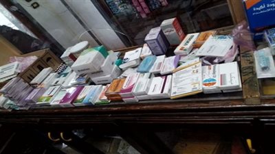 ضبط أدوية مهربة وألبان أطفال محظورة خلال حملات بالزقازيق