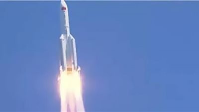 الصاروخ الصيني الشارد.. موعد ومكان السقوط (فيديو)