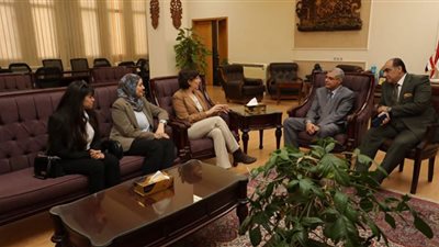 جامعة الزقازيق تستقبل وفدا من هيئة أمديست وبرنامج الجامعات الحكومية بالوكالة الأمريكية