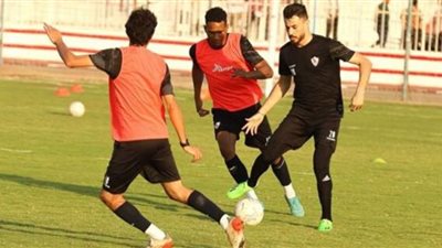 مران الزمالك..تقسيمة قوية استعدادًا للقاء ببراميدز