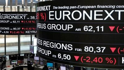 الأسهم الأوروبية تتراجع ..مع ترقب ‏المستثمرين قرار الفائدة