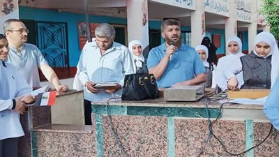 وفاة معلم أثناء إلقاءه كلمة عن الرسول في طابور الصباح بكفر الشيخ