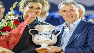 ميار شريف ترتقى 25 مركزًا في التصنيف العالمي للتنس