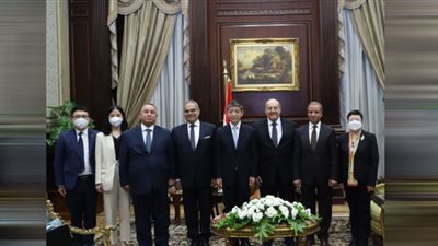 رئيس مجلس الشيوخ يلتقي سفير الصين