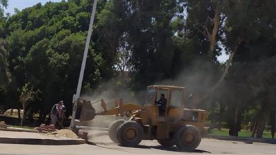 حي 15 مايو يقوم بحملة لتطوير الشوارع