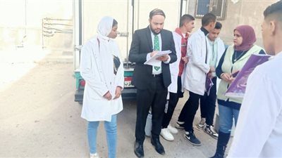 وكيل صحة الإسماعيلية يتابع حملة التطعيم ضد شلل الأطفال