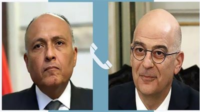 وزير الخارجية يبحث مع نظيره اليونانى الأزمة الليبية