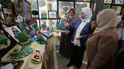 افتتاح معرض الاقتصاد المنزلي للفصل الدراسي الأول