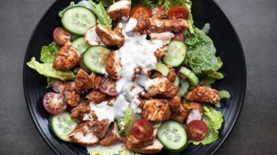 طريقة عمل سلطة تشيكن تكا