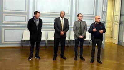 نائب رئيس مدينة ميتز الفرنسية يسقبل نائب رئيس جامعة الأزهر