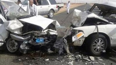 إصابة 3 أشخاص فى حادث تصادم بالبحيرة