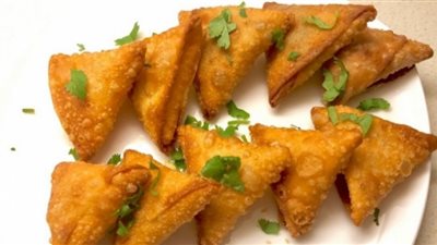 طريقة عمل سمبوسة بالجبنة للدايت