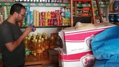 تحرير 19 محضرًا خلال حملة تموينية في بني سويف