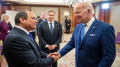 السيسي يحضر مأدبة بايدن على هامش القمة الأمريكية الإفريقية