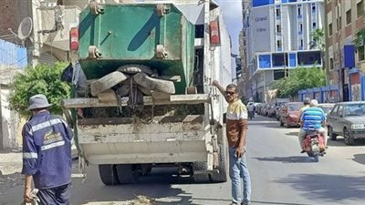 حملات نظافة مكبرة بحي ثان المحلة الكبري